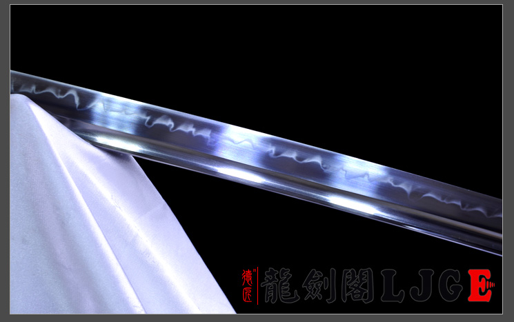 龙云武士刀|T10钢烧刃|(LJG-1293）| - 知名传统刀剑锻造品牌（原龙剑阁）